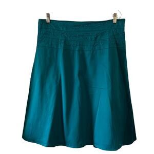 Miss Chievous Teal Embroidered and Beaded Skirt Flare Juniors Size 11